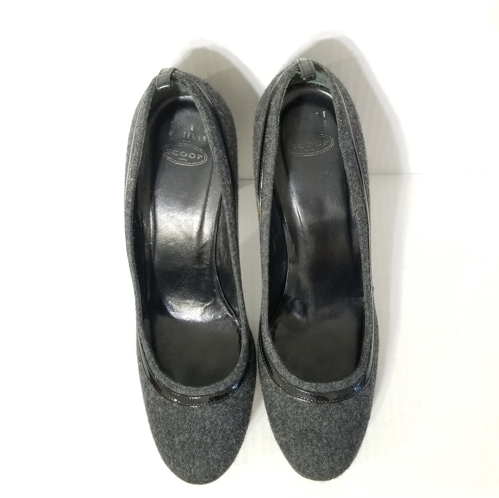 Stuart Weitzman Scoop NYC Black Patent Pumps 9.5 - Picture 5 of 7